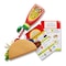 Melissa & Doug Fill + Fold Taco + Tortilla Set 9370 - alternate 4